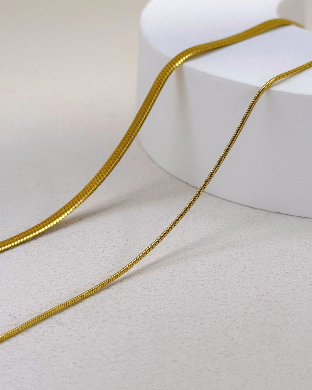 Multi Layer Snake Chain Necklace