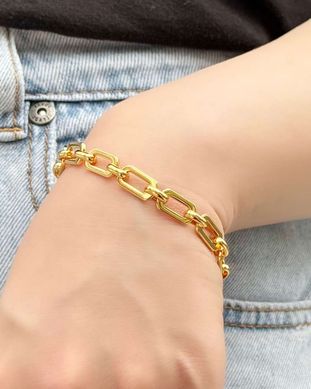 Chunky Chain Link Bracelet