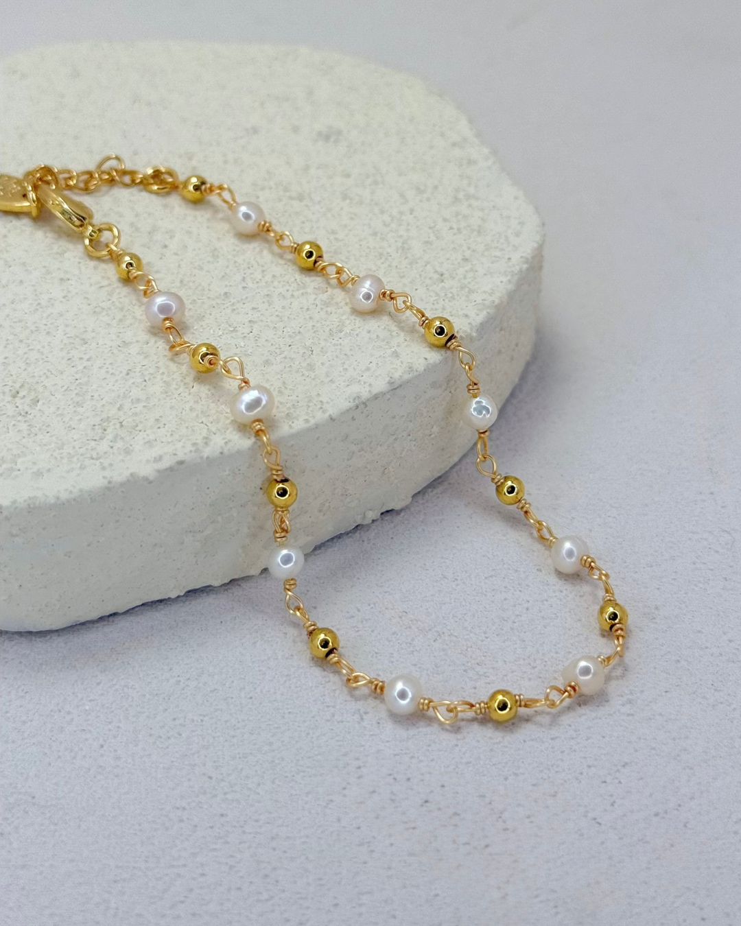 Timeless Pearl Beaded Bracelet