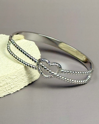 Heart Knot Bangle