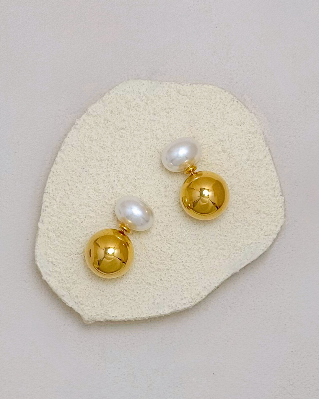 Pearl Stud Earrings