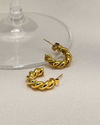 Twisted Rope Earrings