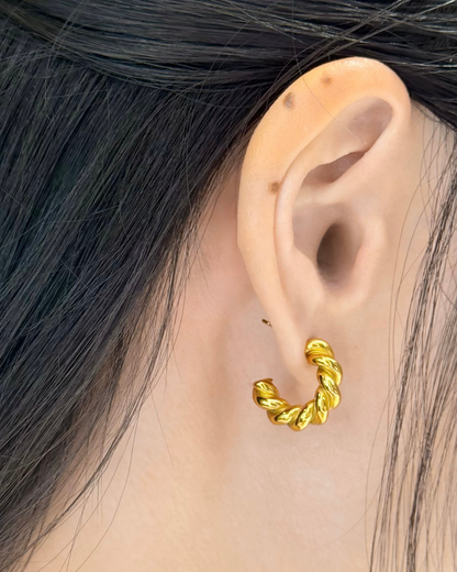 Twisted Rope Earrings