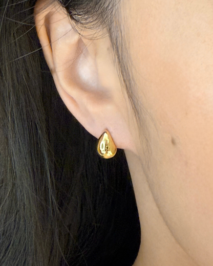 Teardrop Stud Earrings
