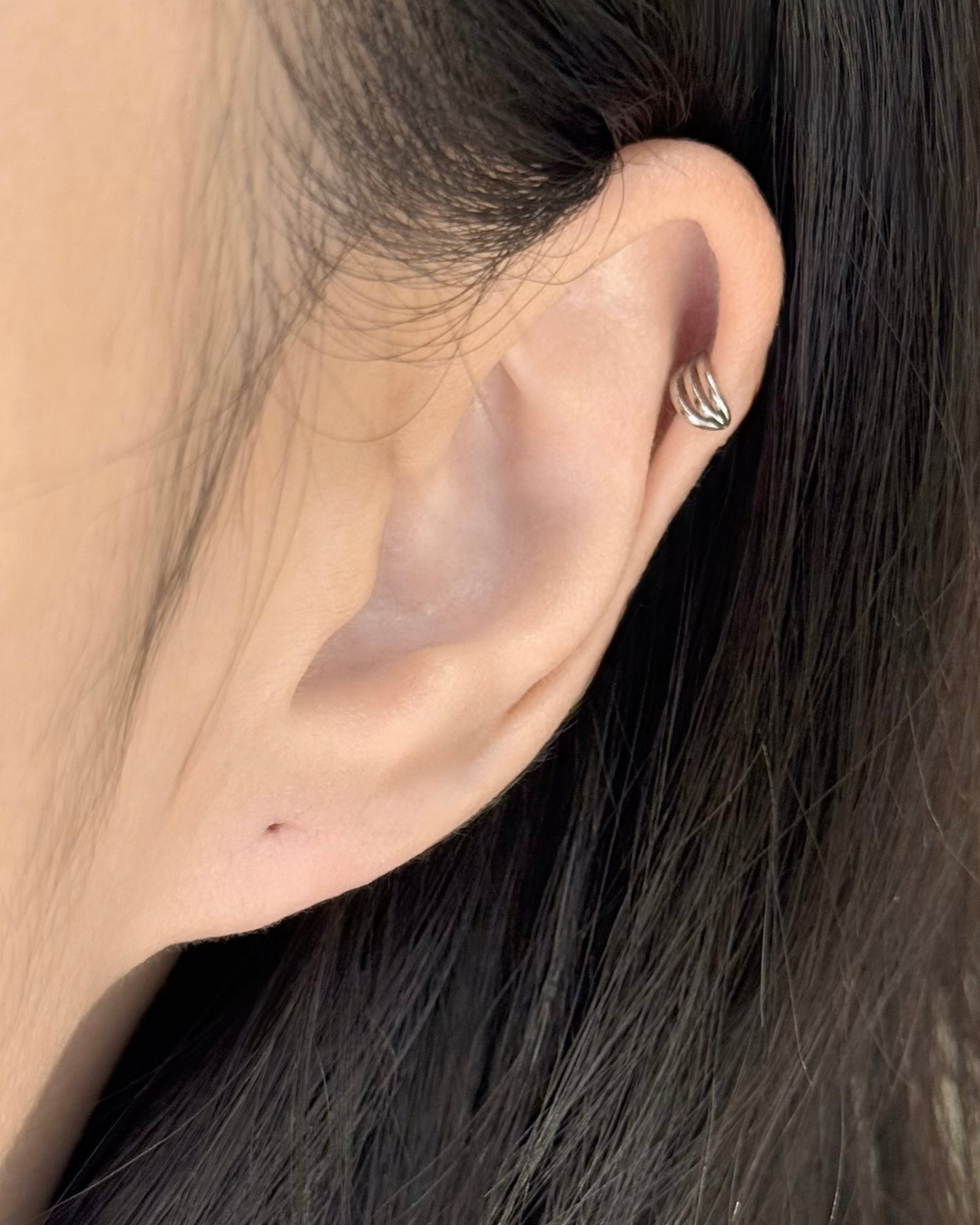 Triple Arc Mini Earrings