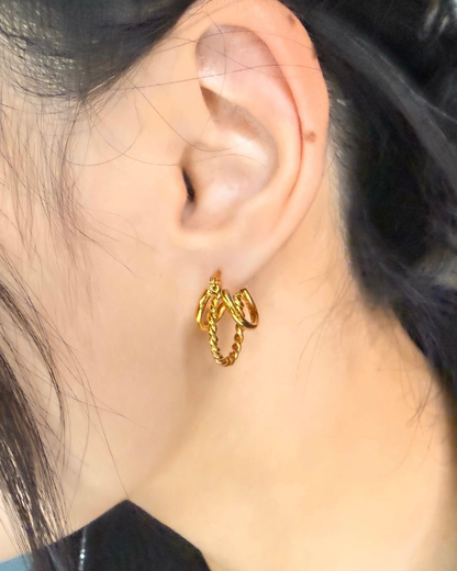 Trio Hoop Earrings