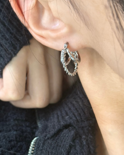 Trio Hoop Earrings