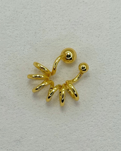 Spiral Twister Ear Cuff