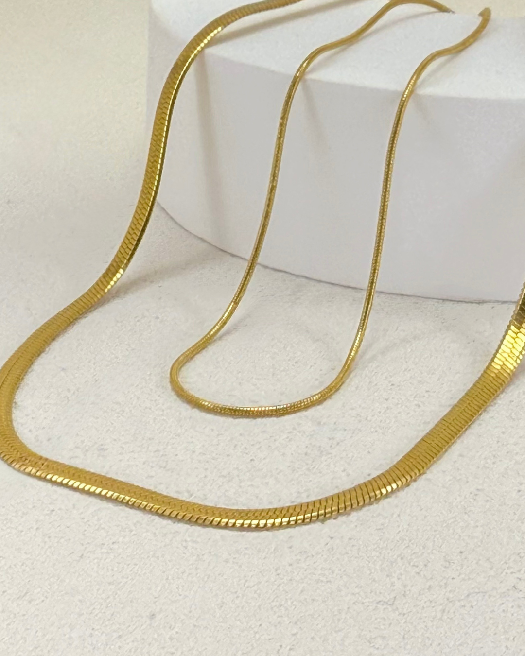 Multi Layer Snake Chain Necklace