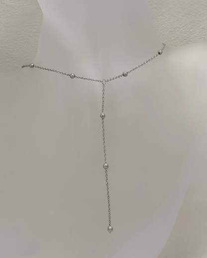 Beaded Lariat Necklace