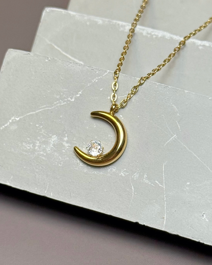 Moonlight Diamond Sparkle Necklace