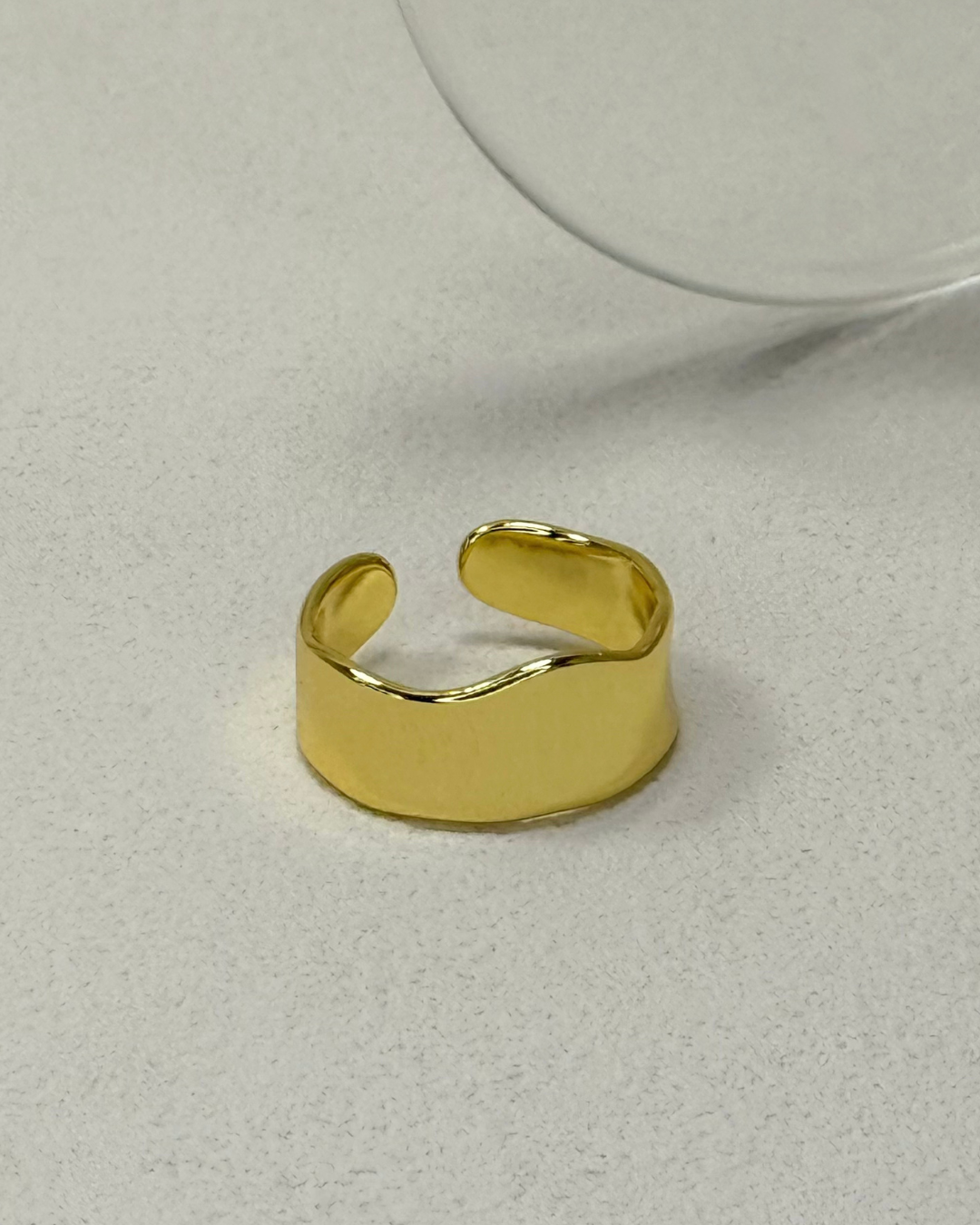 Curved Open Ring