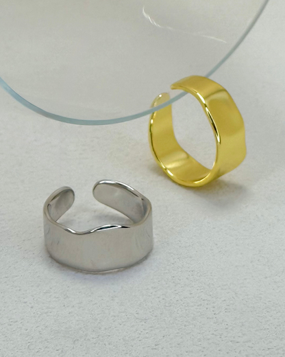 Curved Open Ring