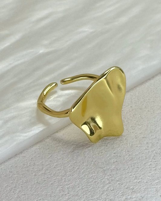 Abstract Irregular Open Ring