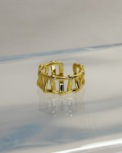 Interwoven Open Ring