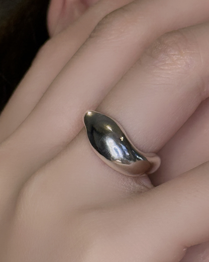 Chunky Dome Open Ring