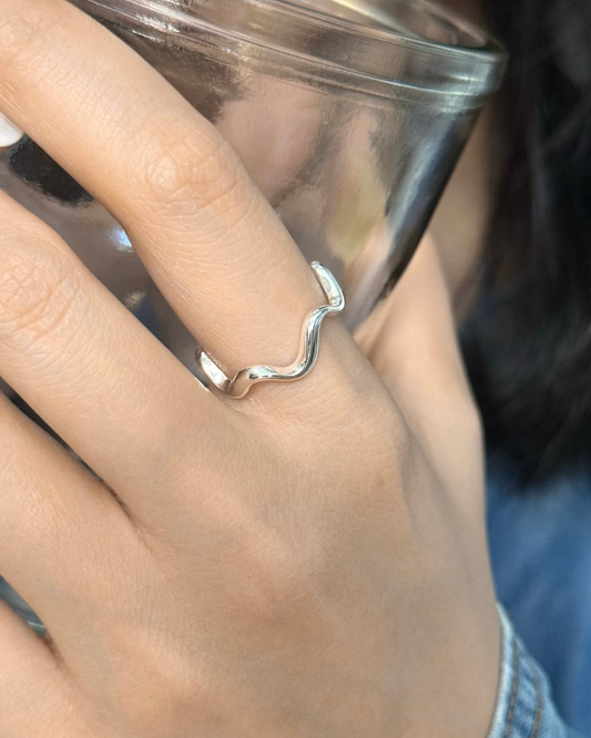 Minimalist Rope Open Ring